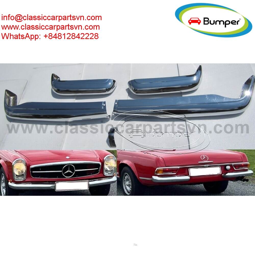 MERCEDES PAGODE W113 bumpers (1963 -1971) new